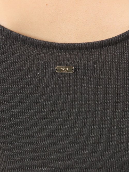 接触冷感 吸水速乾 ブライトリブ タンクトップ