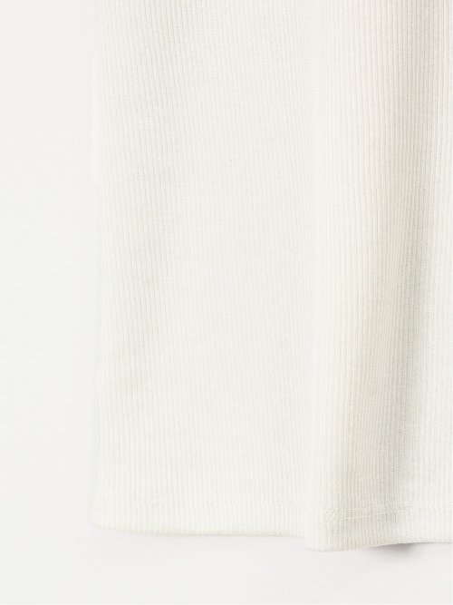 接触冷感 吸水速乾 ブライトリブ タンクトップ