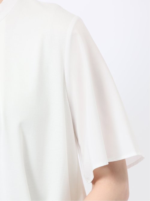 シルケットポンチ ボウタイ 半袖プルオーバー