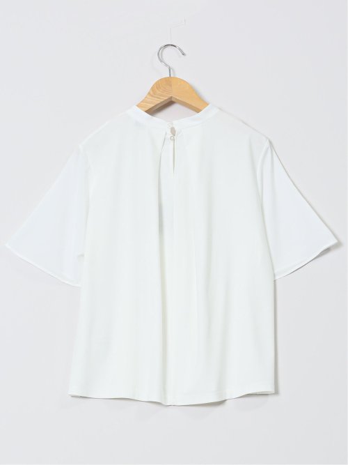 シルケットポンチ ボウタイ 半袖プルオーバー