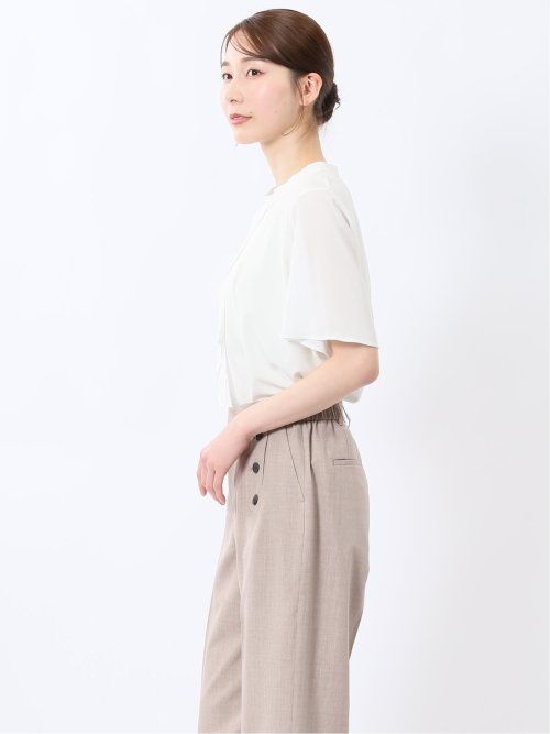 シルケットポンチ ボウタイ 半袖プルオーバー