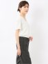 シルケットポンチ クルーネック半袖Tシャツ