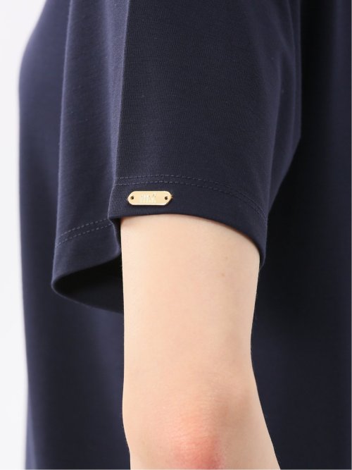 シルケットポンチ クルーネック半袖Tシャツ