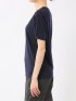 シルケットポンチ クルーネック半袖Tシャツ