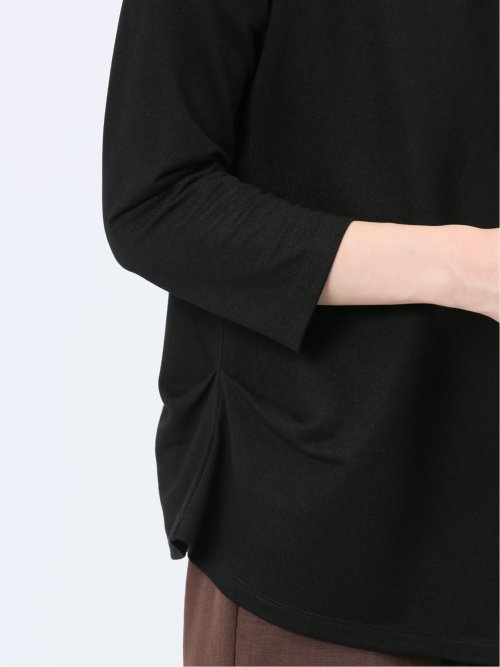 7分袖 ラメニットカーディガン