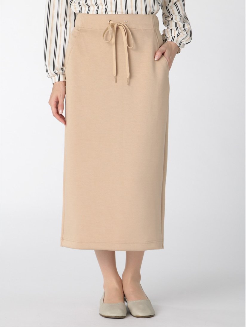 ダンボールニット セットアップ タイトスカート M 33ベージュ セットアップ Taka Q Online Shop タカキューオンラインショップ 公式通販