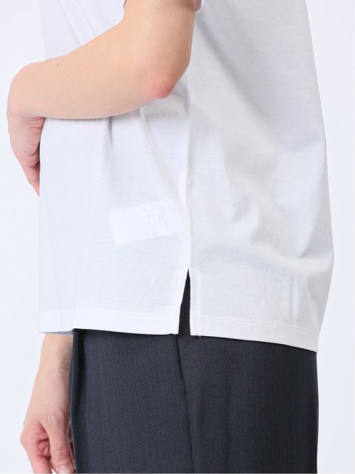 チュール衿 半袖Ｔシャツ