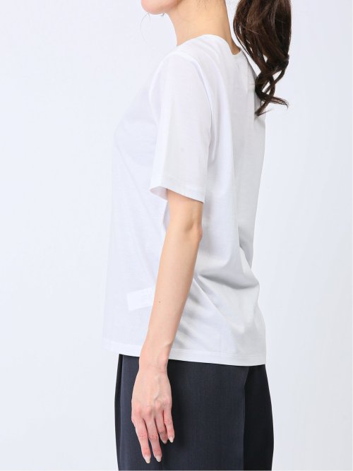 チュール衿 半袖Ｔシャツ