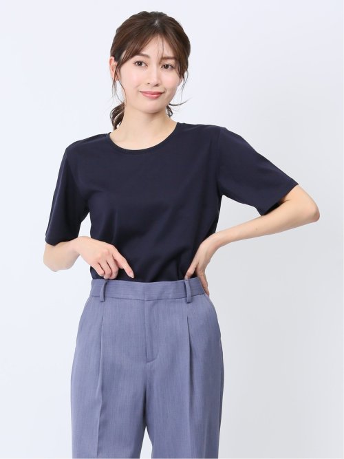 MIYAO チュールtシャツ チュール衿 半袖Tシャツ(M 01白): トップス | TAKA-Q ONLINE