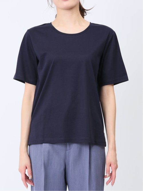 チュール衿 半袖Ｔシャツ