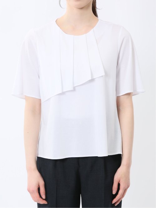 アシメフリル 半袖プルオーバー