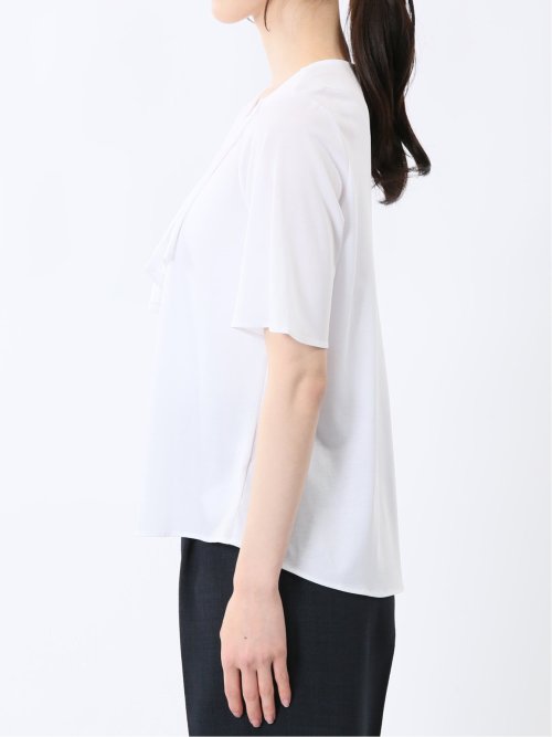 アシメフリル 半袖プルオーバー