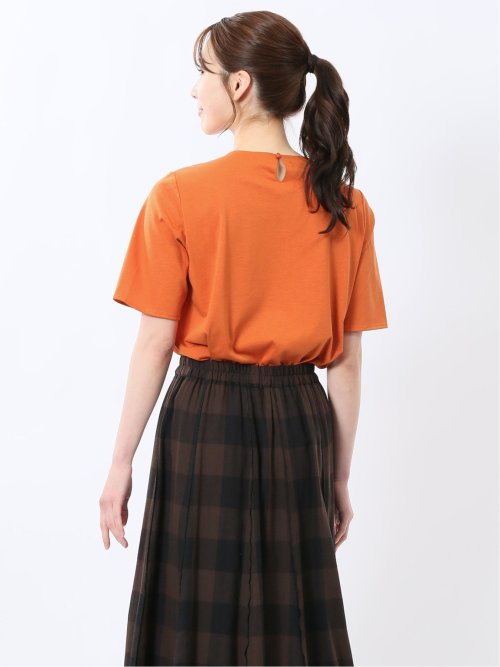 アシメフリル 半袖プルオーバー