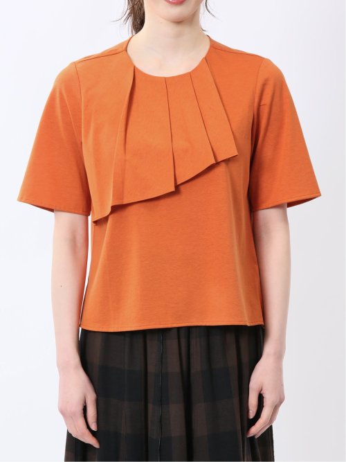 アシメフリル 半袖プルオーバー