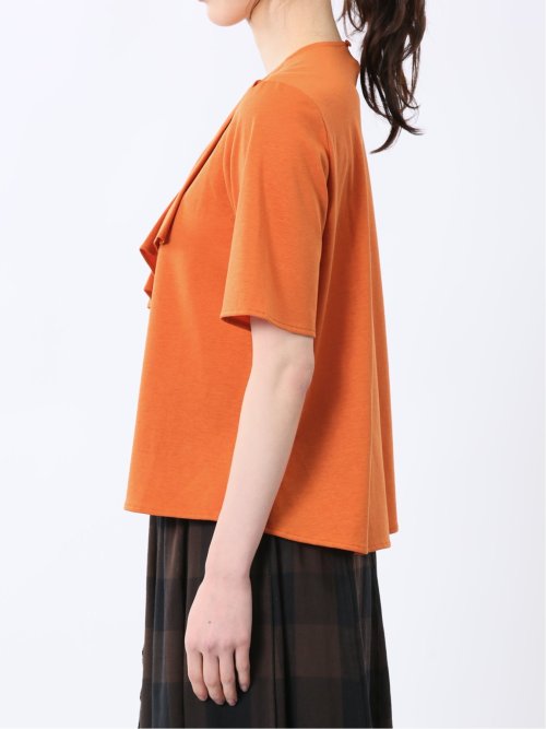 アシメフリル 半袖プルオーバー