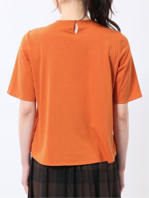 アシメフリル 半袖プルオーバー