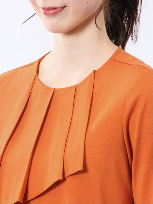 アシメフリル 半袖プルオーバー