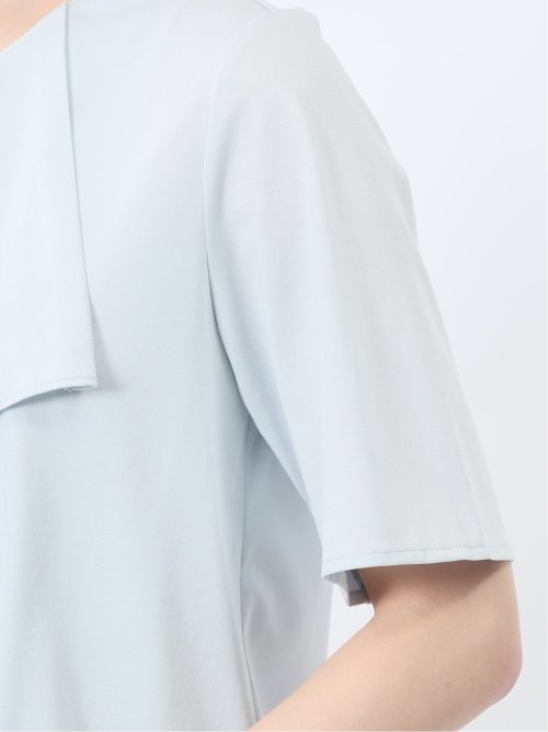 アシメフリル 半袖プルオーバー