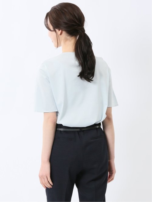 アシメフリル 半袖プルオーバー