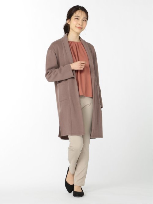 ハイツイスト ギャザー7分袖ドルマン