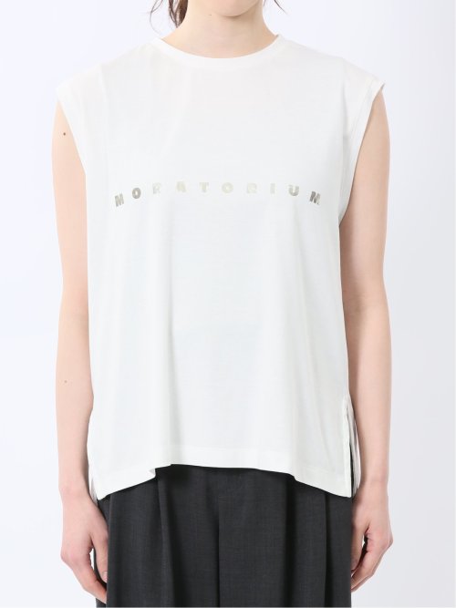 ハンチ/HUNCH ロゴ ノースリーブT