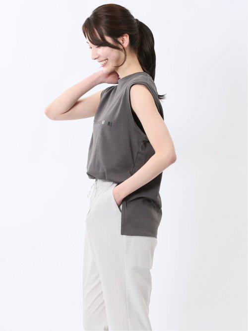 ハンチ/HUNCH ロゴ ノースリーブT