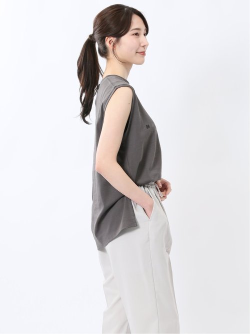 ハンチ/HUNCH ロゴ ノースリーブT