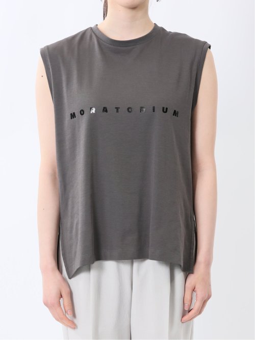 ハンチ/HUNCH ロゴ ノースリーブT