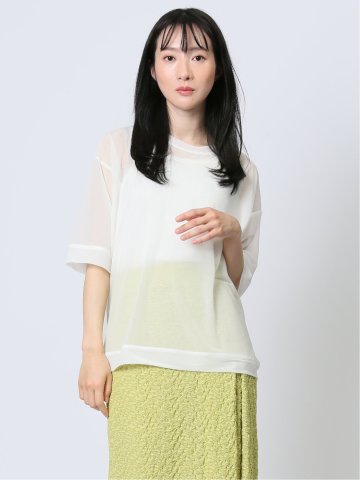 ハンチ/HUNCH シアーカットソー