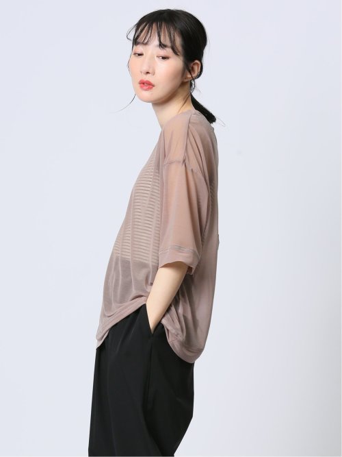 ハンチ/HUNCH シアーカットソー