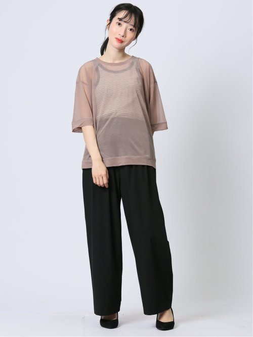 ハンチ/HUNCH シアーカットソー