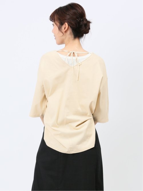 ハンチ/HUNCH USAコットン 前後2WAY カットソー