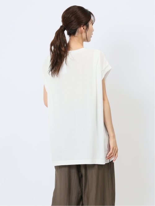 ハンチ/HUNCH COOL TOUCH ショルダータックトップス