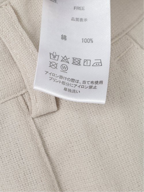 転写プリント フレンチスリーブプルオーバー