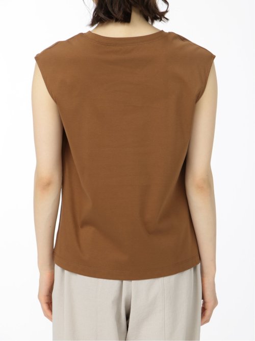 転写プリント フレンチスリーブプルオーバー