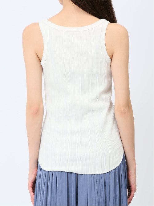 ハンチ/HUNCH 2WAY ランダムリブ タンクトップ