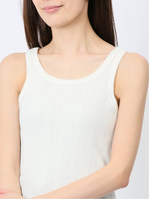 ハンチ/HUNCH 2WAY ランダムリブ タンクトップ