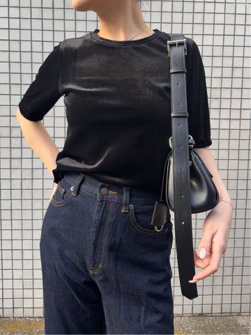 ドロー/DRAW シアー ベロアプルオーバー