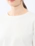クロップド クルーネック長袖Ｔシャツ