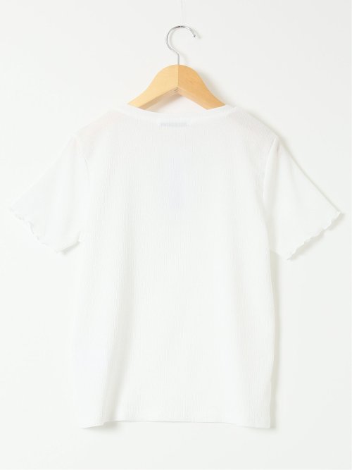 ストレッチ 楊柳 クルーネック 半袖 Tシャツ