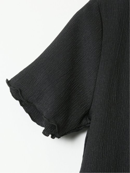 ストレッチ 楊柳 クルーネック 半袖 Tシャツ