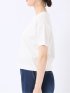 クロップド クルーネック 半袖 Ｔシャツ