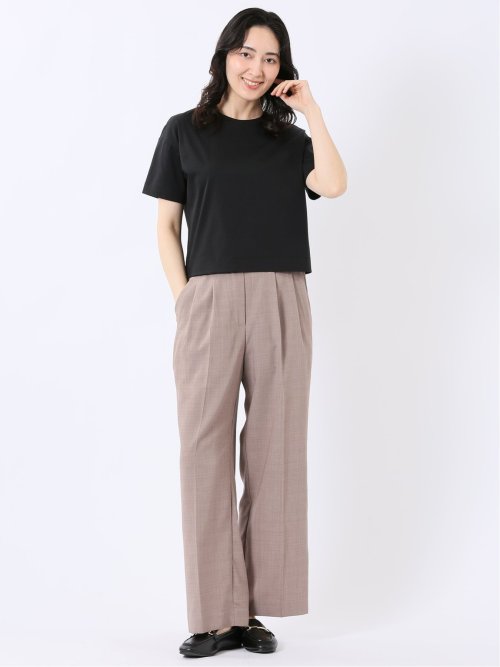 クロップド クルーネック 半袖 Ｔシャツ