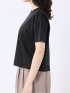 クロップド クルーネック 半袖 Ｔシャツ