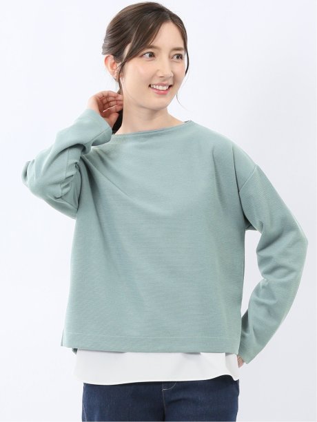 ゆるプルオーバー&タンクトップ アンサンブル