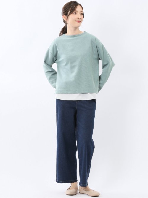 ゆるプルオーバー&タンクトップ アンサンブル