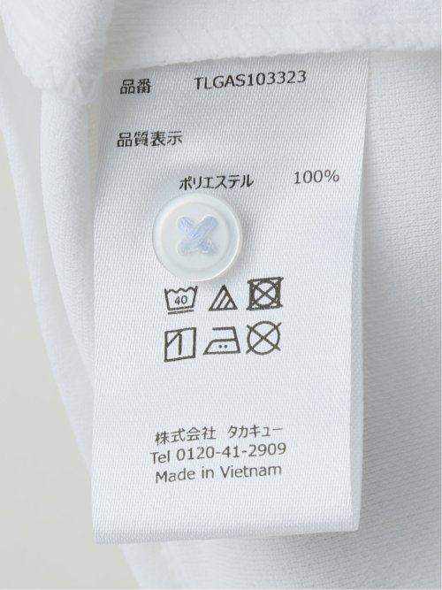 ノーアイロンストレッチ スキッパーギャザー 7分袖ニットシャツ