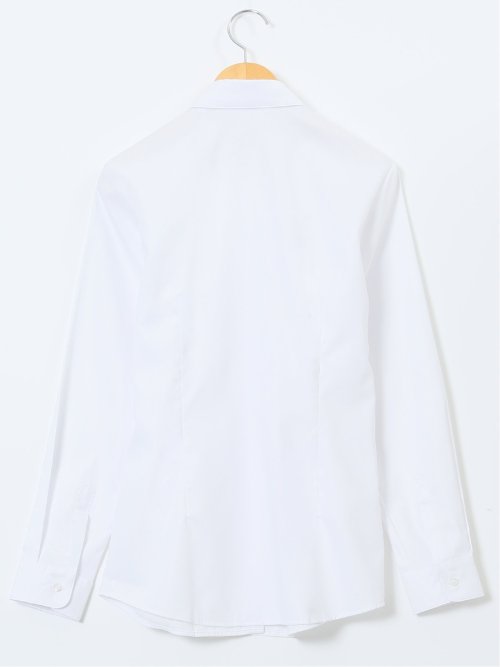 うれしい高機能 リボン脱着 長袖シャツ