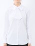 うれしい高機能 リボン脱着 長袖シャツ