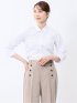 嬉しい機能 レギュラーカラー 7分袖シャツ